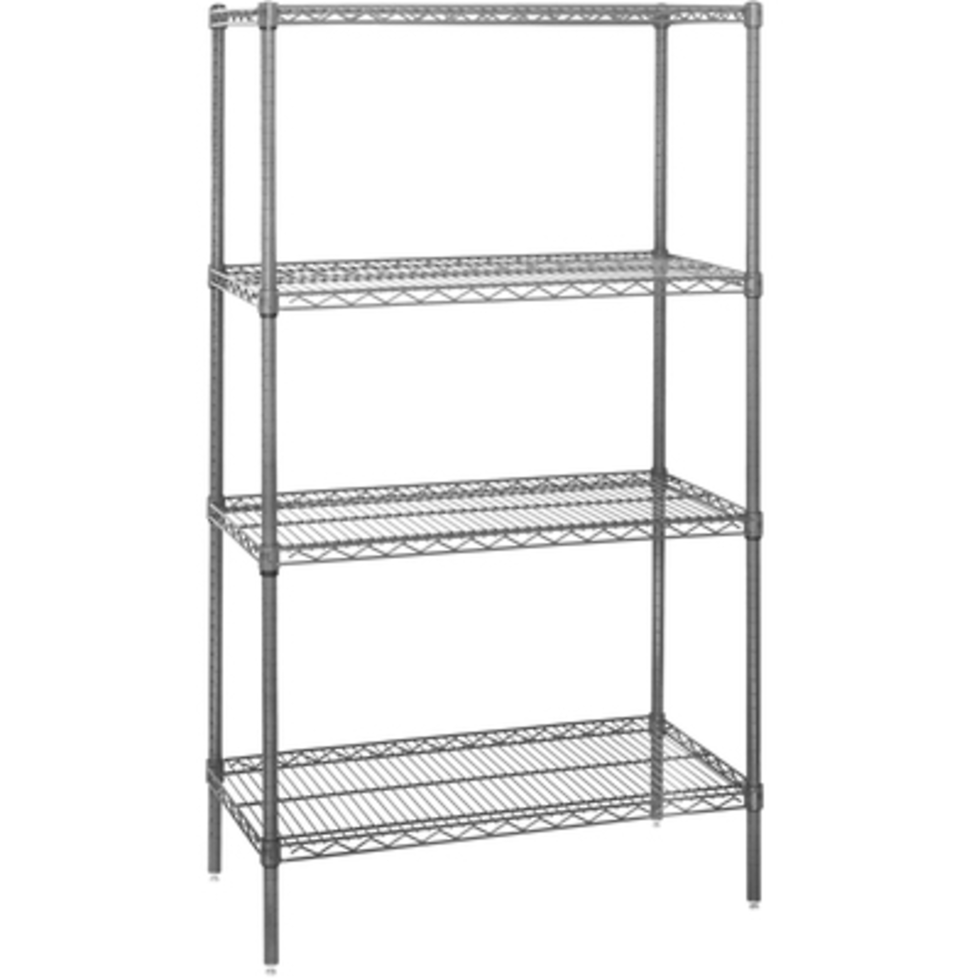 36 x 24 x 74in. - 4 SW Shelving Starter Unit 1/CS, Height 74 in, Width 36 in, Bins Included (qty.) 1 Model# WS362474